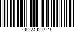 Código de barras (EAN, GTIN, SKU, ISBN): '7893249397719'
