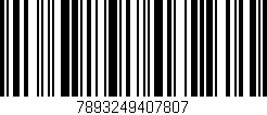 Código de barras (EAN, GTIN, SKU, ISBN): '7893249407807'