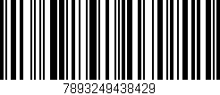 Código de barras (EAN, GTIN, SKU, ISBN): '7893249438429'