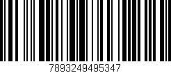 Código de barras (EAN, GTIN, SKU, ISBN): '7893249495347'