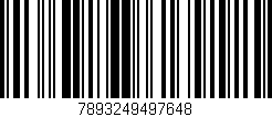 Código de barras (EAN, GTIN, SKU, ISBN): '7893249497648'