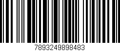 Código de barras (EAN, GTIN, SKU, ISBN): '7893249898483'