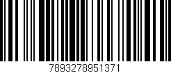 Código de barras (EAN, GTIN, SKU, ISBN): '7893278951371'