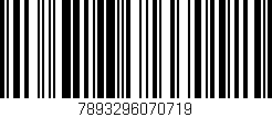 Código de barras (EAN, GTIN, SKU, ISBN): '7893296070719'