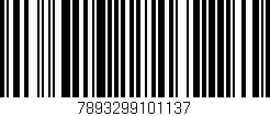 Código de barras (EAN, GTIN, SKU, ISBN): '7893299101137'