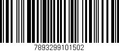 Código de barras (EAN, GTIN, SKU, ISBN): '7893299101502'