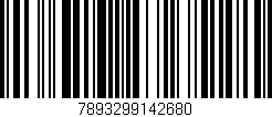 Código de barras (EAN, GTIN, SKU, ISBN): '7893299142680'