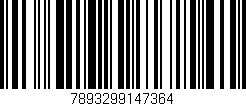Código de barras (EAN, GTIN, SKU, ISBN): '7893299147364'
