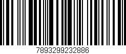 Código de barras (EAN, GTIN, SKU, ISBN): '7893299232886'