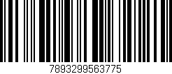 Código de barras (EAN, GTIN, SKU, ISBN): '7893299563775'