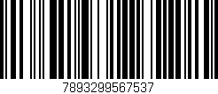 Código de barras (EAN, GTIN, SKU, ISBN): '7893299567537'
