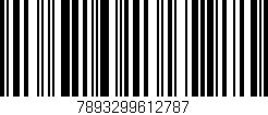 Código de barras (EAN, GTIN, SKU, ISBN): '7893299612787'