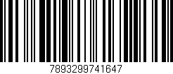 Código de barras (EAN, GTIN, SKU, ISBN): '7893299741647'
