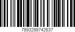 Código de barras (EAN, GTIN, SKU, ISBN): '7893299742637'