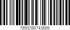 Código de barras (EAN, GTIN, SKU, ISBN): '7893299743689'