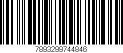 Código de barras (EAN, GTIN, SKU, ISBN): '7893299744846'