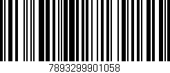 Código de barras (EAN, GTIN, SKU, ISBN): '7893299901058'