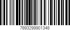Código de barras (EAN, GTIN, SKU, ISBN): '7893299901348'