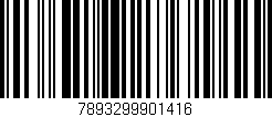 Código de barras (EAN, GTIN, SKU, ISBN): '7893299901416'