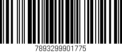 Código de barras (EAN, GTIN, SKU, ISBN): '7893299901775'