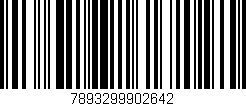 Código de barras (EAN, GTIN, SKU, ISBN): '7893299902642'