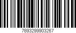 Código de barras (EAN, GTIN, SKU, ISBN): '7893299903267'