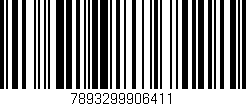 Código de barras (EAN, GTIN, SKU, ISBN): '7893299906411'