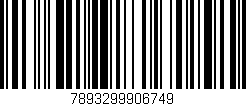 Código de barras (EAN, GTIN, SKU, ISBN): '7893299906749'