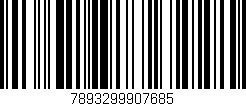 Código de barras (EAN, GTIN, SKU, ISBN): '7893299907685'