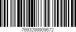 Código de barras (EAN, GTIN, SKU, ISBN): '7893299909672'