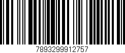 Código de barras (EAN, GTIN, SKU, ISBN): '7893299912757'