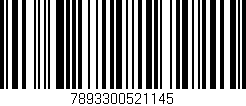 Código de barras (EAN, GTIN, SKU, ISBN): '7893300521145'