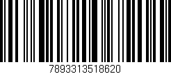 Código de barras (EAN, GTIN, SKU, ISBN): '7893313518620'