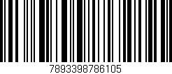 Código de barras (EAN, GTIN, SKU, ISBN): '7893398786105'