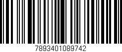 Código de barras (EAN, GTIN, SKU, ISBN): '7893401089742'