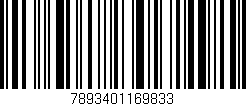 Código de barras (EAN, GTIN, SKU, ISBN): '7893401169833'