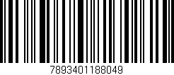 Código de barras (EAN, GTIN, SKU, ISBN): '7893401188049'