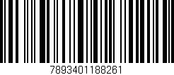 Código de barras (EAN, GTIN, SKU, ISBN): '7893401188261'