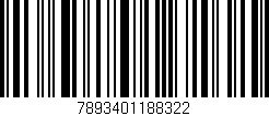 Código de barras (EAN, GTIN, SKU, ISBN): '7893401188322'
