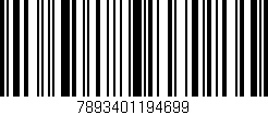 Código de barras (EAN, GTIN, SKU, ISBN): '7893401194699'