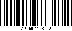 Código de barras (EAN, GTIN, SKU, ISBN): '7893401196372'