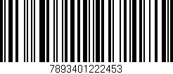 Código de barras (EAN, GTIN, SKU, ISBN): '7893401222453'