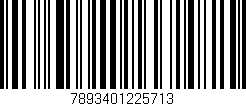 Código de barras (EAN, GTIN, SKU, ISBN): '7893401225713'