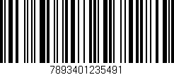 Código de barras (EAN, GTIN, SKU, ISBN): '7893401235491'