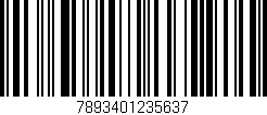 Código de barras (EAN, GTIN, SKU, ISBN): '7893401235637'