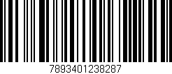 Código de barras (EAN, GTIN, SKU, ISBN): '7893401238287'