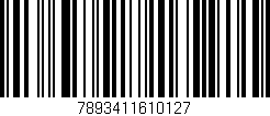 Código de barras (EAN, GTIN, SKU, ISBN): '7893411610127'