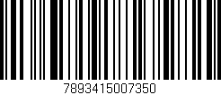 Código de barras (EAN, GTIN, SKU, ISBN): '7893415007350'