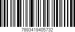 Código de barras (EAN, GTIN, SKU, ISBN): '7893419405732'