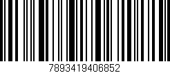 Código de barras (EAN, GTIN, SKU, ISBN): '7893419406852'
